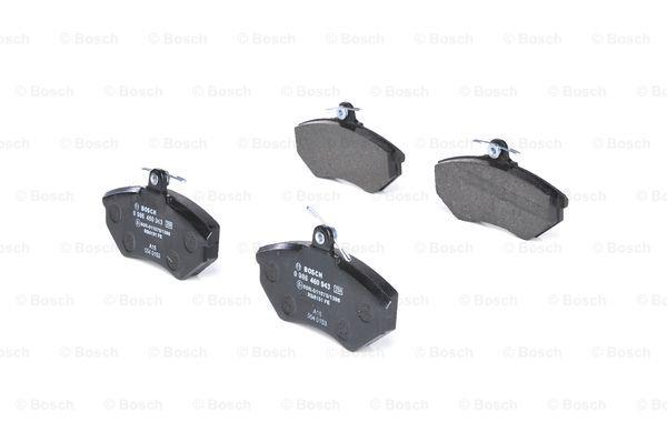 Brake Pad Set, disc brake Bosch 0 986 460 943