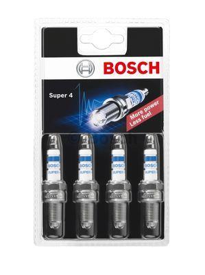 Świeca zapłonowa Bosch Super 4 WR78G (4 szt.) Bosch 0 242 232 805