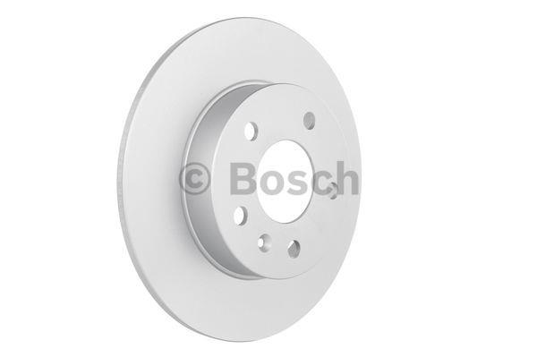 Bosch Rear brake disc, non-ventilated – price 91 PLN