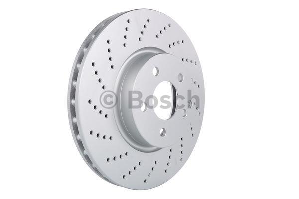 Диск гальмівний передній вентильований Bosch 0 986 479 408