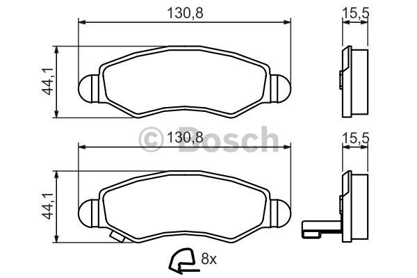 Купити Bosch 0 986 494 458 за низькою ціною в Польщі!