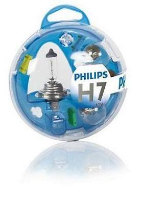  55719EBKM Набір запасних ламп Philips Essential Box H7 12V 55719EBKM: Приваблива ціна - Купити у Польщі на 2407.PL!