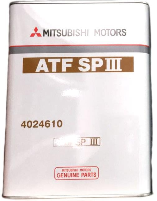 Mitsubishi 4024610 Трансмиссионное масло Mitsubishi DiaQueen ATF SP-III, 4 л 4024610: Отличная цена - Купить в Польше на 2407.PL!