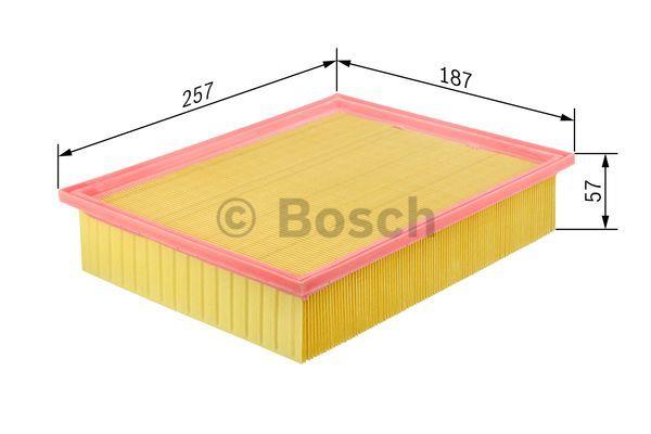 Bosch Filtr powietrza – cena 27 PLN