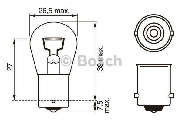 Bosch Żarówka halogenowa 24V – cena 50 PLN