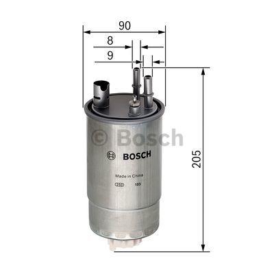 Fuel filter Bosch F 026 402 054