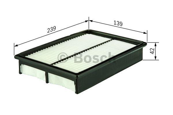 Luftfilter Bosch F 026 400 418