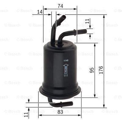 Filtr paliwa Bosch F 026 403 012
