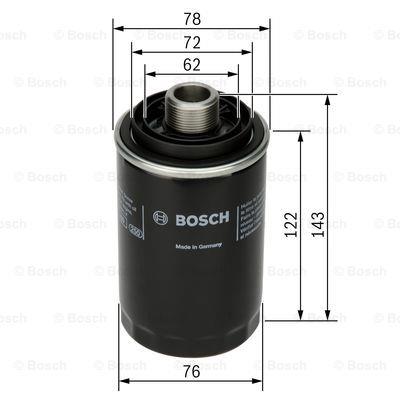 Bosch Filtr oleju – cena 52 PLN