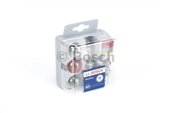 Bosch Zestaw zapasowe żarówki Bosch MaxiBox H4 12V – cena 33 PLN