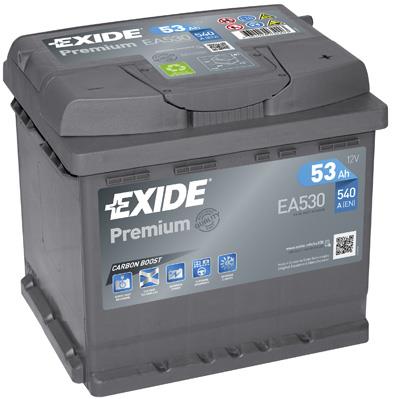 Akumulator Exide Premium 12V 53AH 540A(EN) R+