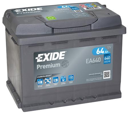 Exide EA640 Akumulator Exide Premium 12V 64AH 640A(EN) R+ EA640: Dobra cena w Polsce na 2407.PL - Kup Teraz!