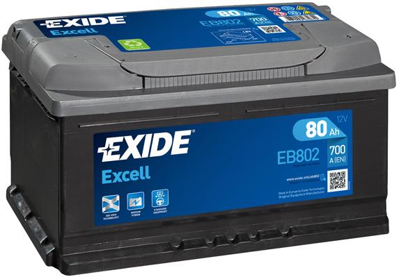 Akumulator Exide Excell 12V 80AH 700A(EN) R+