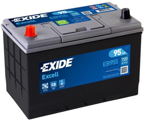Exide EB955 Akumulator Exide Excell 12V 95AH 720A(EN) L+ EB955: Dobra cena w Polsce na 2407.PL - Kup Teraz!