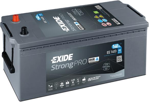 Exide EE1403 Akumulator Exide StrongPROHVR 12V 140AH 800A(EN) L+ EE1403: Atrakcyjna cena w Polsce na 2407.PL - Zamów teraz!
