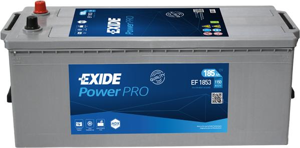 Exide EF1853 Аккумулятор Exide PowerPRO 12В 185Ач 1150А(EN) L+ EF1853: Отличная цена - Купить в Польше на 2407.PL!