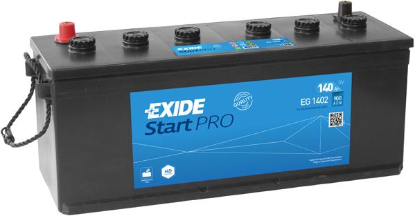 Exide EG1402 Акумулятор Exide StartPRO 12В 140Ач 900А(EN) R+ EG1402: Приваблива ціна - Купити у Польщі на 2407.PL!