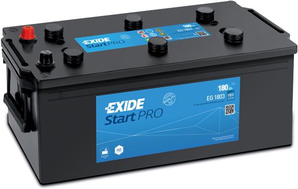 Exide EG1803 Akumulator Exide StartPRO 12V 180AH 1000A(EN) L+ EG1803: Dobra cena w Polsce na 2407.PL - Kup Teraz!