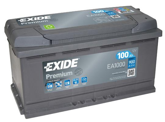 Exide EA1000 Akumulator Exide Premium 12V 100AH 900A(EN) R+ EA1000: Dobra cena w Polsce na 2407.PL - Kup Teraz!