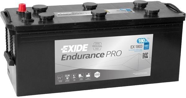 Exide EX1803 Akumulator Exide EndurancePRO 12V 180AH 1000A(EN) L+ EX1803: Dobra cena w Polsce na 2407.PL - Kup Teraz!