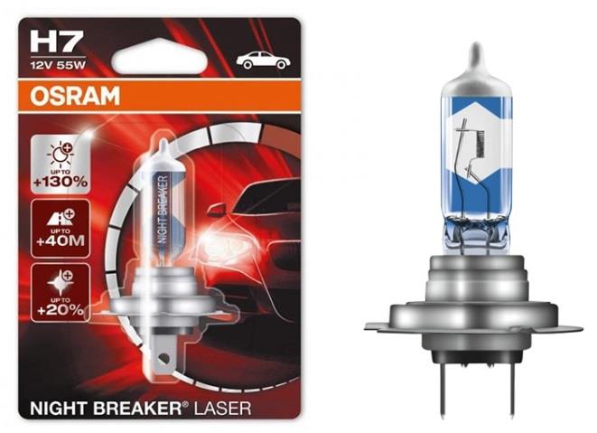 Osram 64210NBL-01B Halogenlampe Osram Night Breaker Laser +130% 12V H7 55W +130% 64210NBL01B: Kaufen Sie zu einem guten Preis in Polen bei 2407.PL!