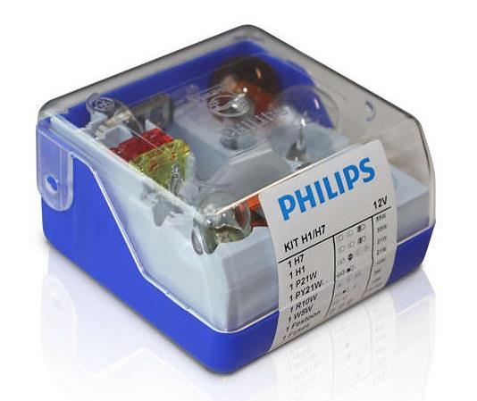 Philips 55010SKKM Spare lamp kit Philips Single Kit H1/H7 12V 55010SKKM: Buy near me in Poland at 2407.PL - Good price!