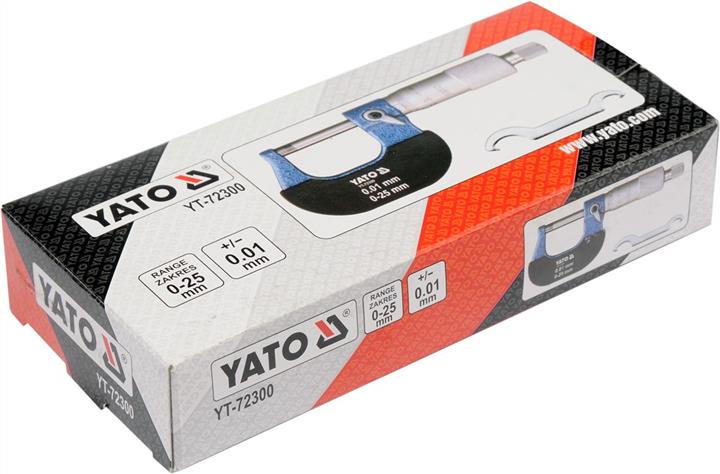 Yato YT-72300 Mechanical micrometer 0-25mm YT72300: Buy near me in Poland at 2407.PL - Good price!