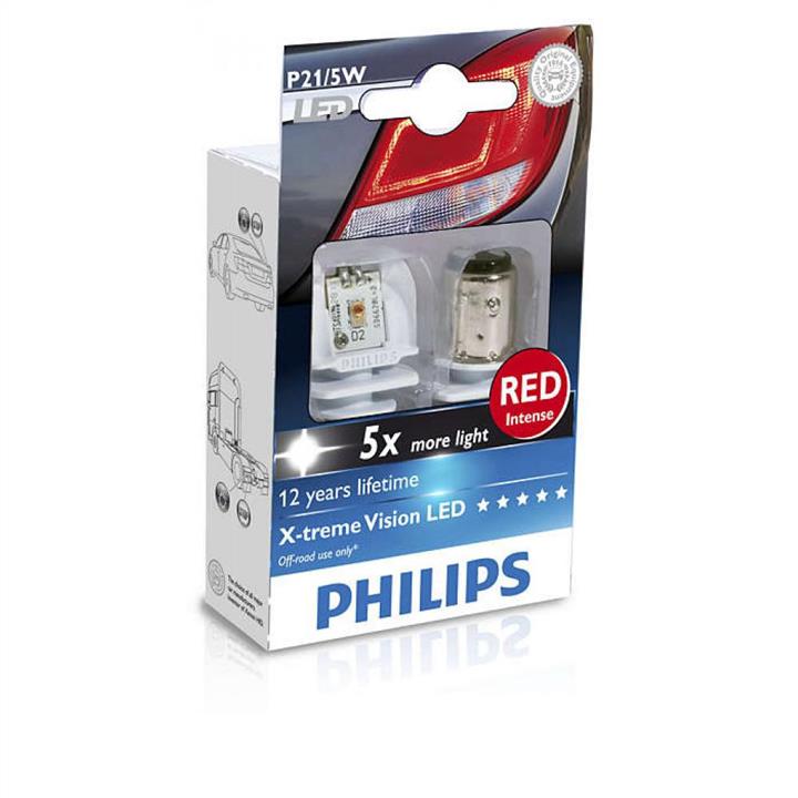 Philips 12899RX2 Лампа світлодіодна Philips X-Treme Vision LED P21/5W 12/24V BAY15d 12899RX2: Приваблива ціна - Купити у Польщі на 2407.PL!