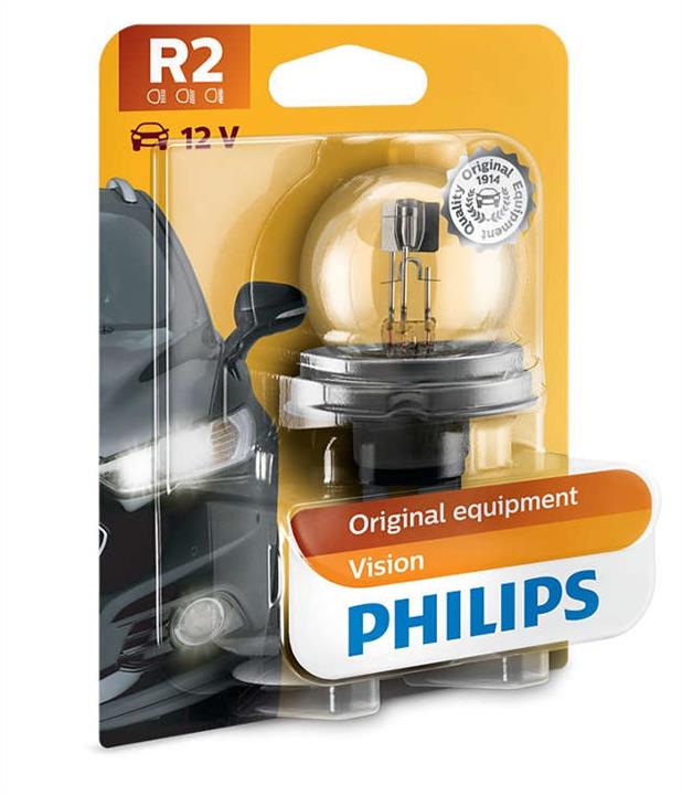 Philips 12620B1 Halogen lamp Philips Standard 12V R2 45/40W 12620B1: Buy near me in Poland at 2407.PL - Good price!