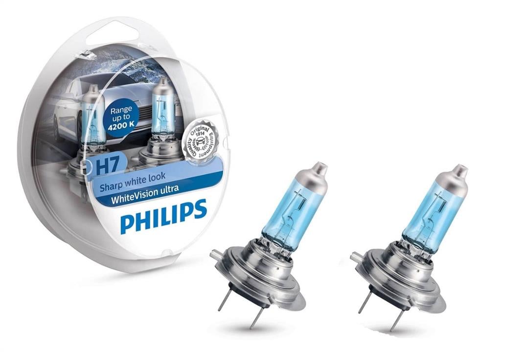 12972WVUSM Philips - Halogen lamp Philips Whitevision Ultra 12V H7