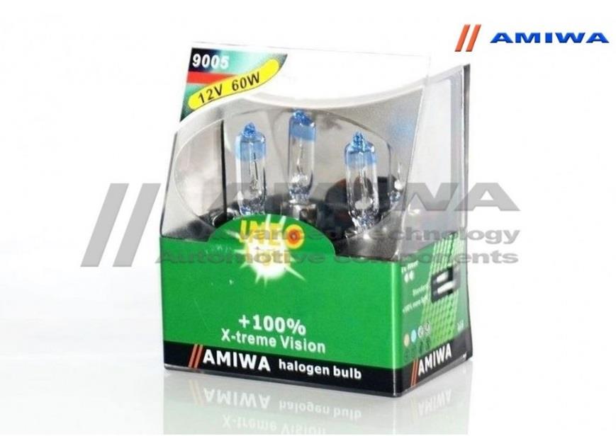 Amiwa PR-9005 Лампа галогенна 12В HB3 60Вт PR9005: Приваблива ціна - Купити у Польщі на 2407.PL!