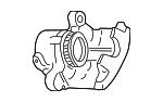 VAG 7D0 615 124 D Brake caliper 7D0615124D: Buy near me at 2407.PL in Poland at an Affordable price!