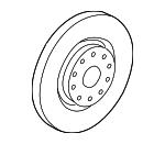 VAG 3C0 615 301 C Ventilated disc brake, 1 pcs. 3C0615301C: Buy near me in Poland at 2407.PL - Good price!