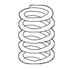 VAG 1J0 411 105 AM Coil spring 1J0411105AM: Buy near me in Poland at 2407.PL - Good price!