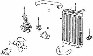 321121101G VAG Coolant hose