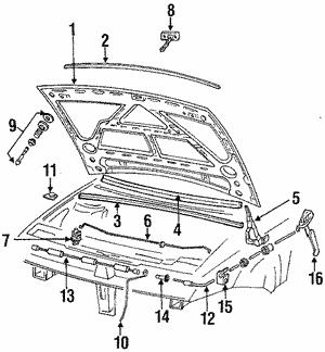 VAG 535 823 031 A Motorhaube 535823031A: Kaufen Sie zu einem guten Preis in Polen bei 2407.PL!