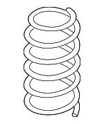 VAG 5N0 411 105 AD Coil spring 5N0411105AD: Buy near me in Poland at 2407.PL - Good price!