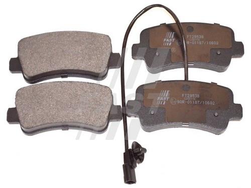 Fast FT29538 Brake Pad Set, disc brake FT29538: Buy near me in Poland at 2407.PL - Good price!