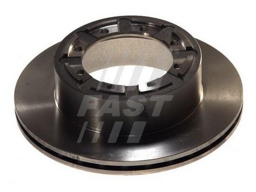 Fast FT31512 Rear ventilated brake disc FT31512: Buy near me in Poland at 2407.PL - Good price!