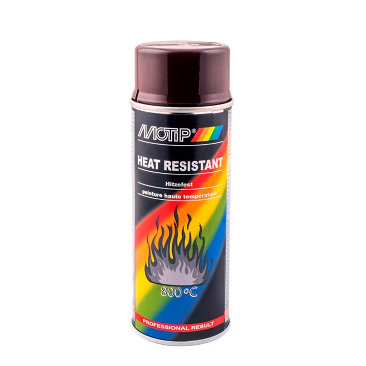 Motip 4034 Spray paint heat resistant up to 800⁰C brown 400, ml 4034: Buy near me in Poland at 2407.PL - Good price!