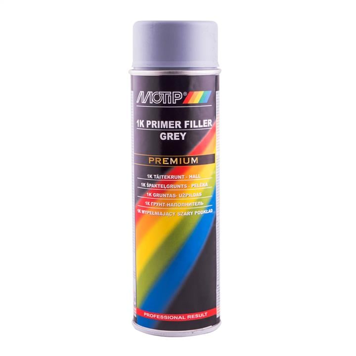 Motip 004121 Primer filler anti-corrosion one-componen, spray, Premium Line grey 500, ml 004121: Buy near me at 2407.PL in Poland at an Affordable price!