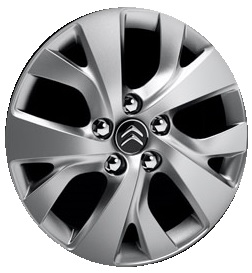 Citroen/Peugeot 96 770 897 TW Light Alloy Wheel Citroen (Picasso C4) 6.5x16 5x108 ET47 Silver 96770897TW: Buy near me in Poland at 2407.PL - Good price!