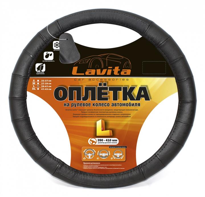 Lavita 26-B302-1-L Czarny skórzany pokrowiec na kierownicę L (39-41 cm) 26B3021L: Dobra cena w Polsce na 2407.PL - Kup Teraz!