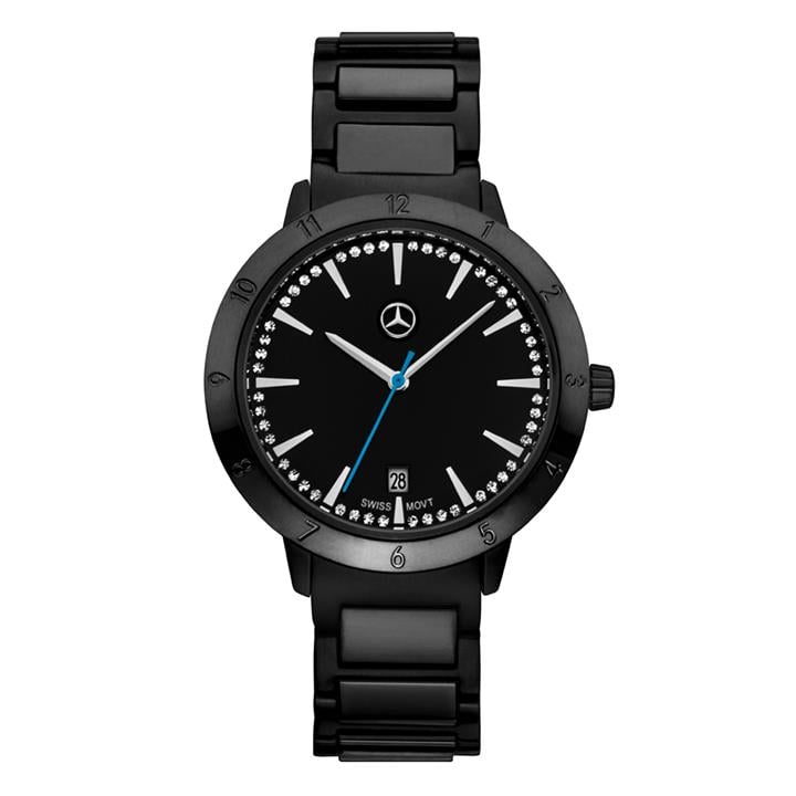 Mercedes B6 6 95 8440 Жіночий наручний годинник Mercedes-Benz Women’s Watch, Black Edition B66958440: Приваблива ціна - Купити у Польщі на 2407.PL!