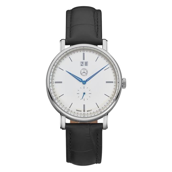 Mercedes B6 6 04 1619 Мужские наручные часы Mercedes-Benz Men’s Watch, Classic Steel, silver-coloured/black/blue B66041619: Отличная цена - Купить в Польше на 2407.PL!