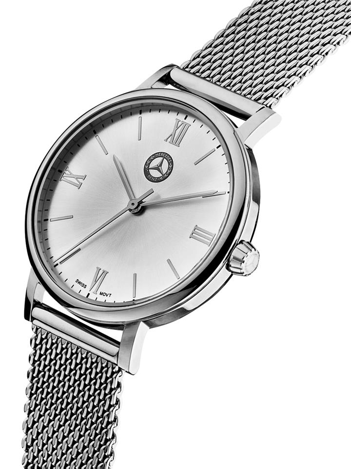 Zegar Mercedes-Benz Women’s Watch, Classic Lady Silver Mercedes B6 6 04 1621