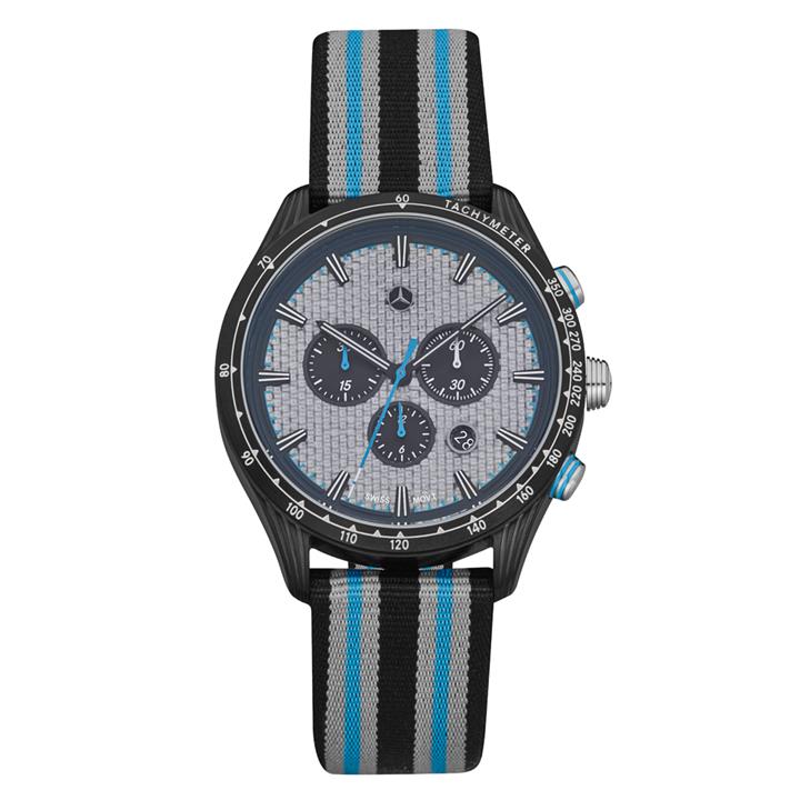Mercedes B6 7 99 5428 Мужские наручные часы Mercedes-Benz Men’s Chronograph Watch, Motorsport, Silver/Blue/Black B67995428: Отличная цена - Купить в Польше на 2407.PL!