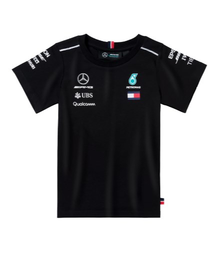 Mercedes B6 7 99 6143 Children's T-shirt, F1 Driver, Black, 164 cm. B67996143: Buy near me in Poland at 2407.PL - Good price!