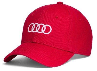 VAG 313 170 101 0 Czapka z daszkiem unisex pierścienie audi unisex baseball sap, czerwony 3131701010: Dobra cena w Polsce na 2407.PL - Kup Teraz!