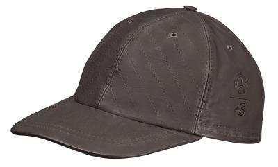 Mercedes B6 6 04 8052 Baseball Leather Cap, Dark Brown, Heinz Bauer Manufacture B66048052: Buy near me at 2407.PL in Poland at an Affordable price!